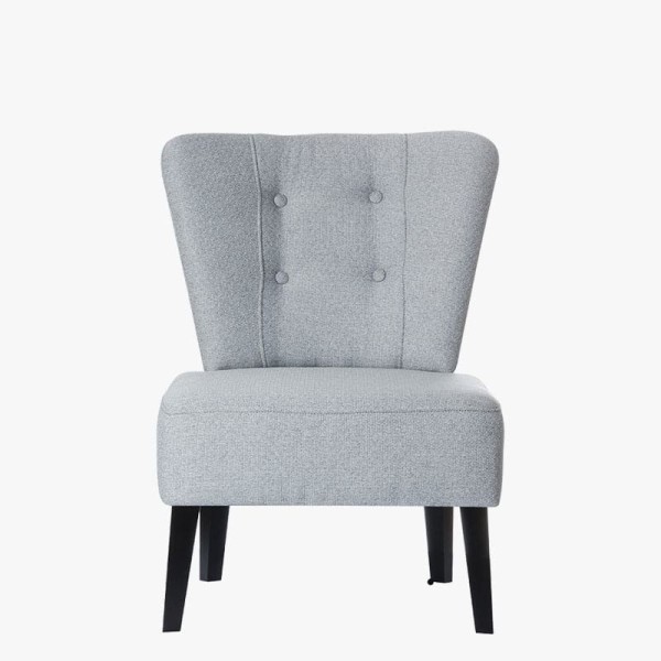 Fauteuil d'accueil Gris