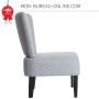 Fauteuil d'accueil vintage